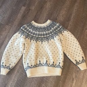 Deans of Scotland wool sweater